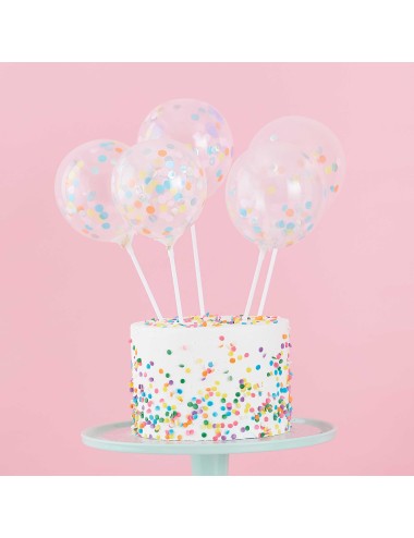 Cake toppers Ballonnen (5st)