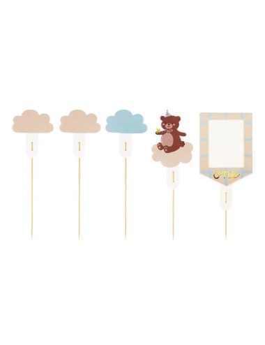 Cake toppers Beer "One" (5...