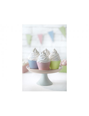 Cupcake Wrappers pastel mix...