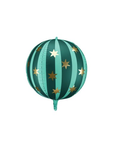 Folieballon sterren groen...
