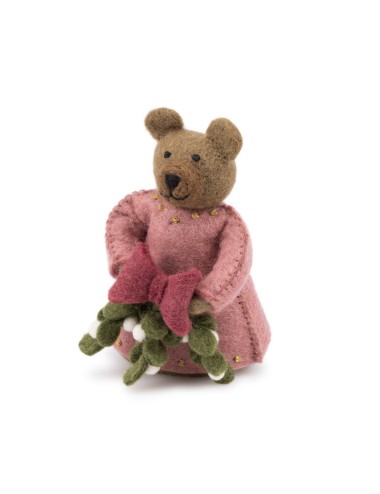 Decoratie Beer Mistletoe...