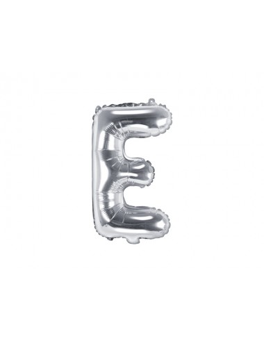 Folieballon letter zilver
