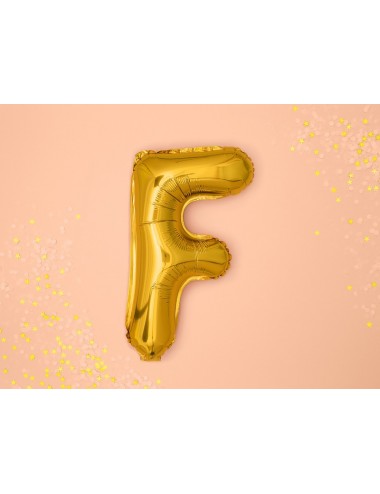 Folieballon letter goud