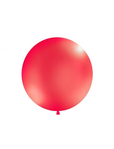 XL Ballon Metallic rood