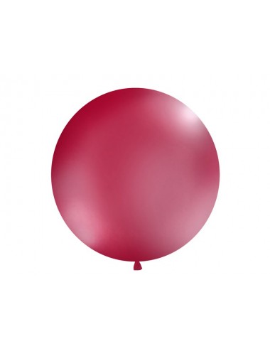XL Ballon pastel burgundy