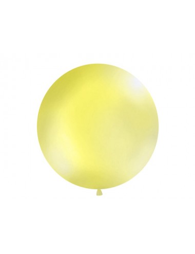 XL Ballon pastel yellow
