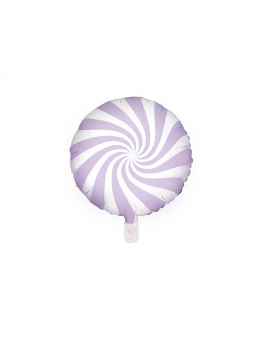 Folieballon snoep paars