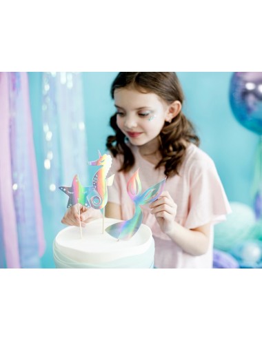 Cake toppers "Mermaid" (3st)