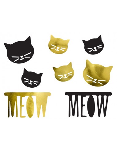 Decoratie "Meow"