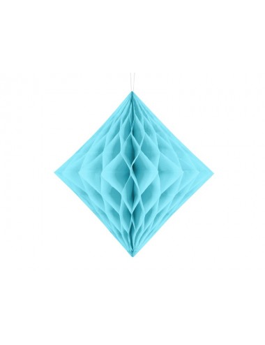 Honeycomb diamant lichtblauw