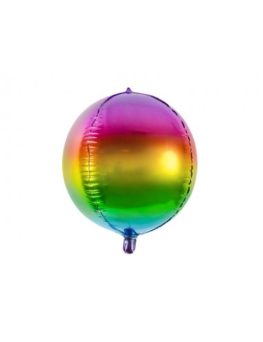 Folieballon bal regenboog