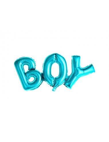 Folieballon blauw "boy"