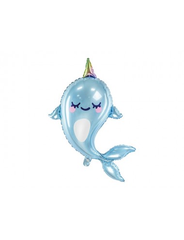 Folieballon Narwhal