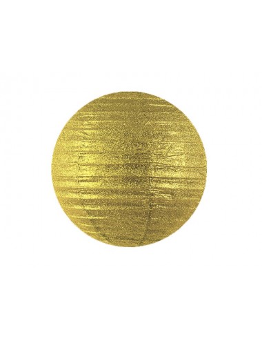 Lampion goud glitter