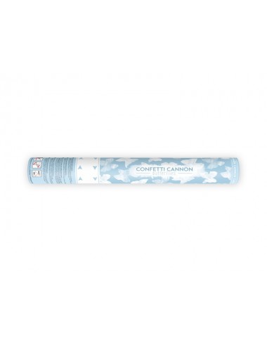 Confettikanon vlinders wit