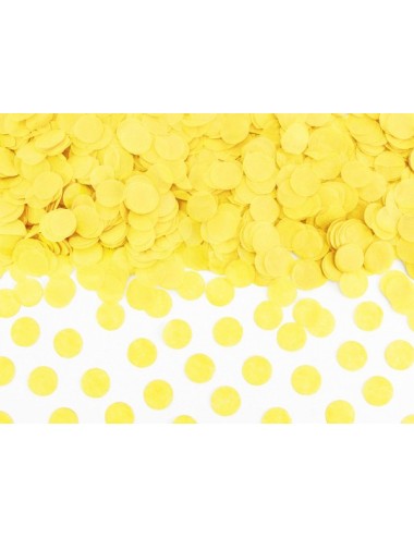 Confetti geel