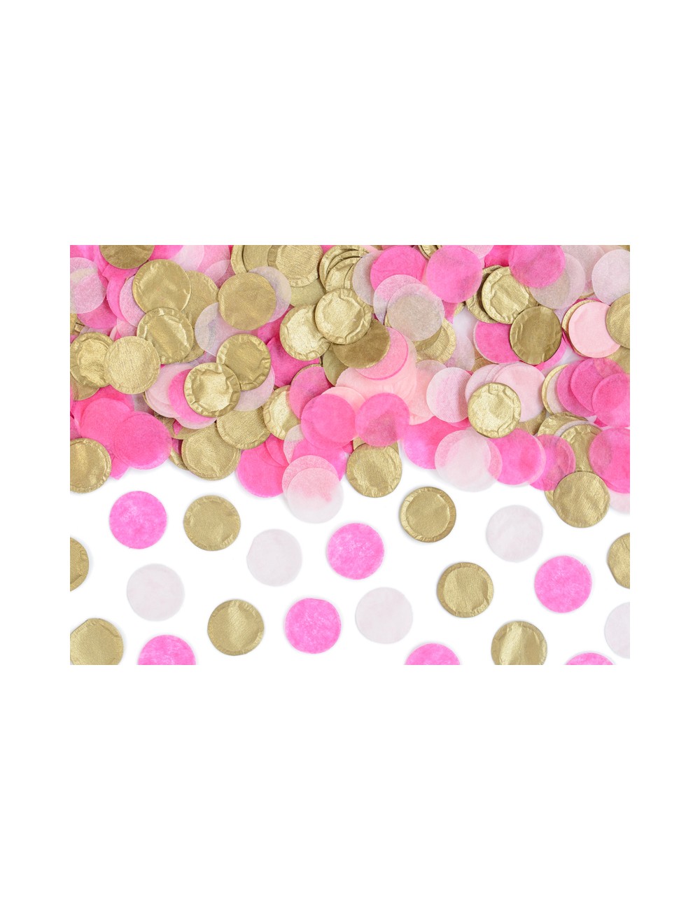 Gom milieu Kloppen Confetti mix roze/goud/creme | Event Musthaves