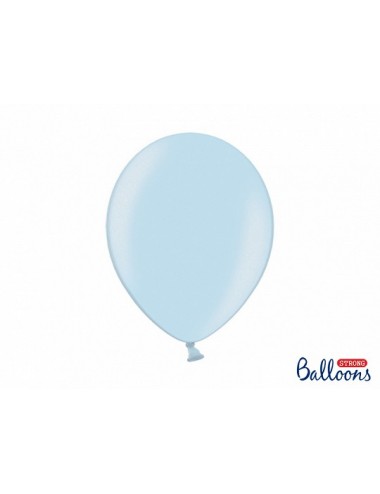 Metallic ballonnen "Baby Blue"