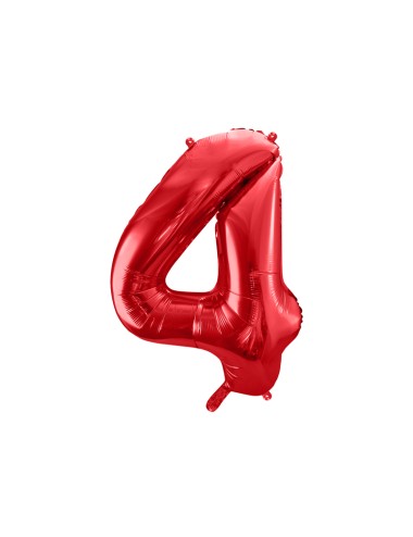 XL Folieballon cijfer rood