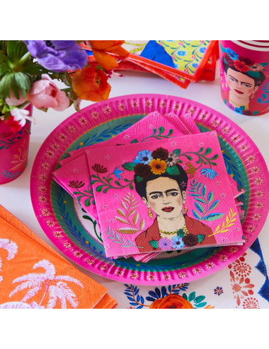Roze Boho Frida Kahlo...