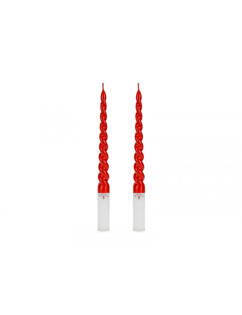 Set van 2 Kerstkaarsen